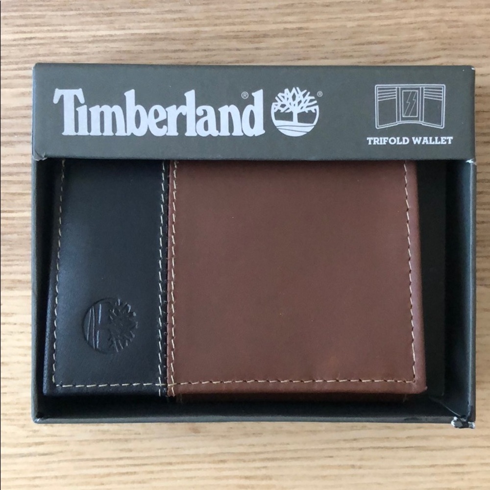 Timberland trifold wallet NEW NWT
